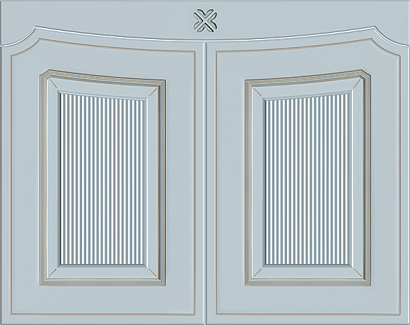 фасад тройка глухой (ТГл-6 и ТДуг 6/1), коллекция Прованс - купить в интернет-магазине Fasadowo.ru