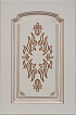 фасад с перекрестием, коллекция Фламенко с узором (GR) - купить в интернет-магазине Fasadowo.ru